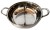 Chiński Gorący Garnek Hot Pot Dzielony 28cm GOLDEN TURTLE