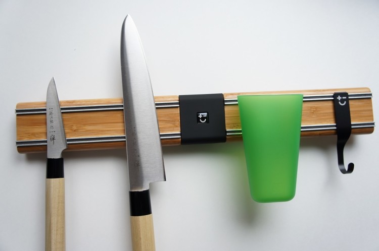 Dwuczęściowa Listwa Magnetyczna 450mm Bambus