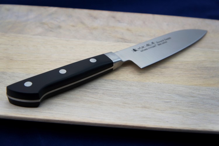 Satake Satoru Nóż Uniwersalny Santoku 13,5cm