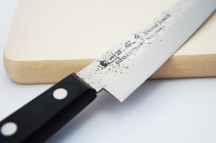 Satake Nashiji Black Pakka Nóż Uniwersalny 12cm