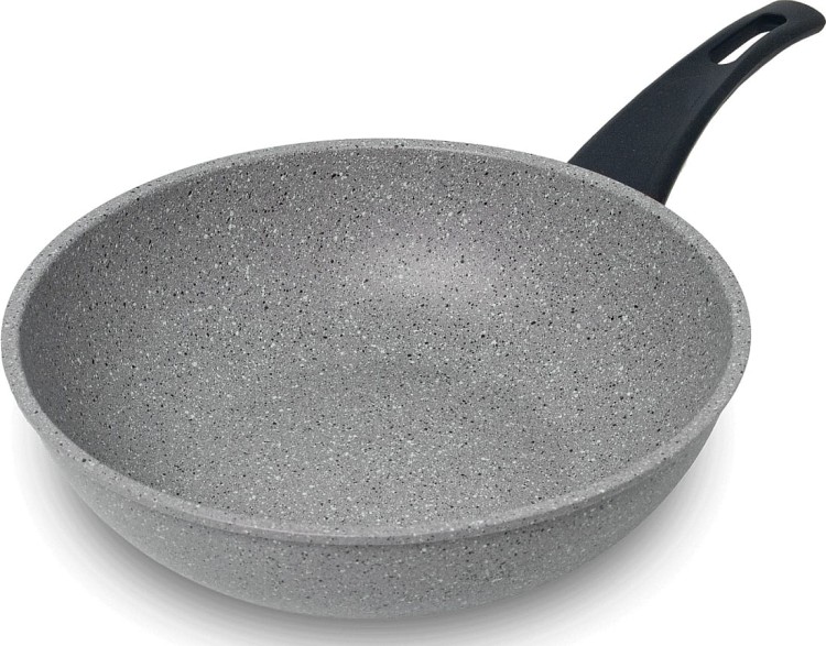 Patelnia Wok z Twardego Aluminium 28cm Wielofunkcyjna Non-Stick FLONAL