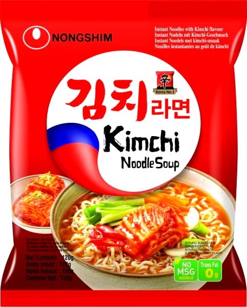 20x Zupka Koreańska KimChi Ramen KARTON 120g NONGSHIM