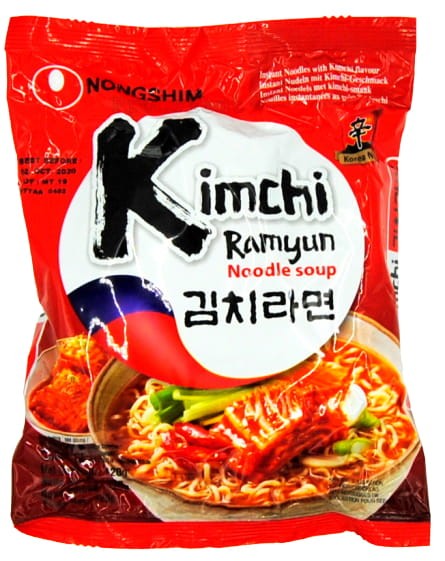 20x Zupka Koreańska KimChi Ramen KARTON 120g NONGSHIM