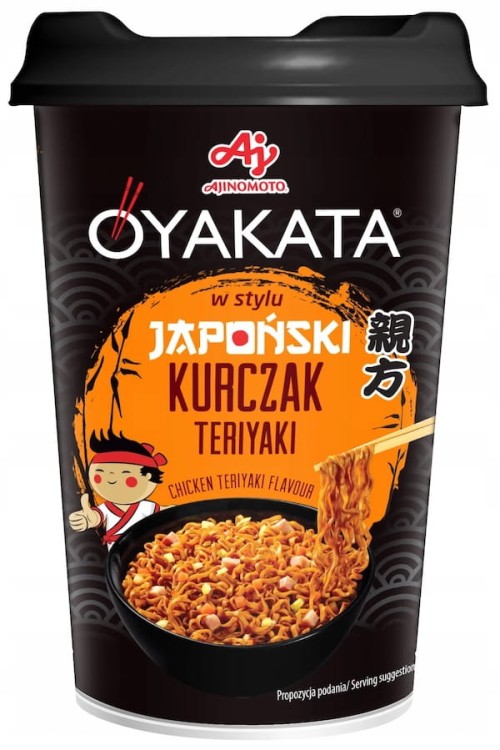 Zupka Makaron Błyskawiczny Kurczak Teriyaki Cup 96g OYAKATA