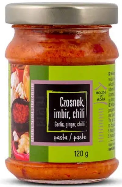 Pasta Czosnek, Imbir i Chili 120g HOUSE OF ASIA