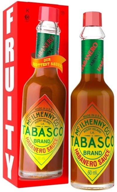 Sos Chili Tabasco Habanero Sauce USA 60ml MCILHENNY CO.
