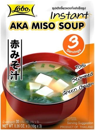 Zupa Instant Aka Miso 3 Porcje 30g LOBO