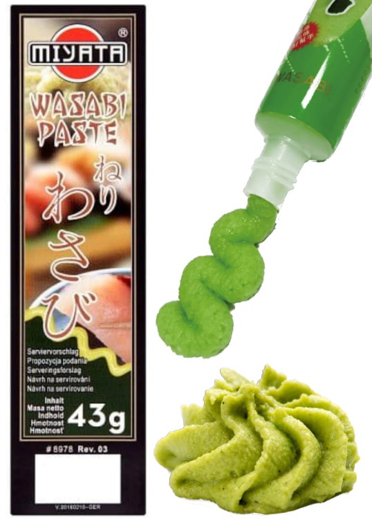 Pasta Wasabi Chrzan Do Sushi 43g MIYATA
