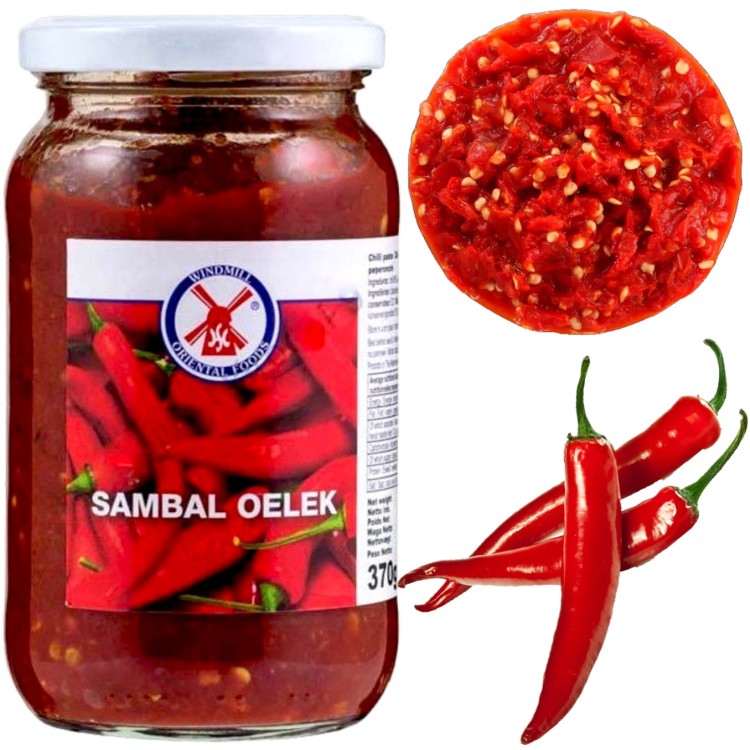 Sos z Papryczek Chilli Sambal Oelek 370g WINDMILL