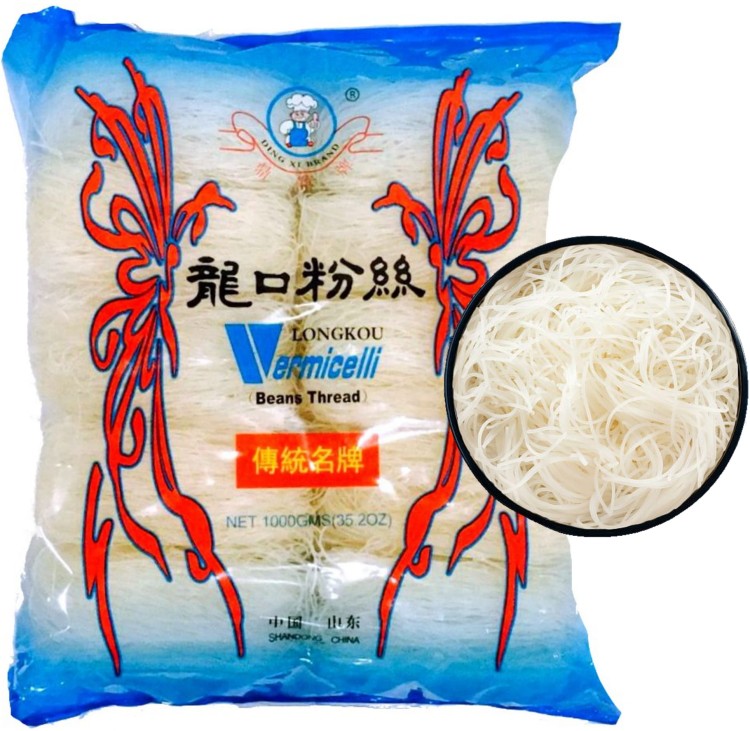 Makaron Sojowy Longkou 1kg (20x50g) DING XI BRAND