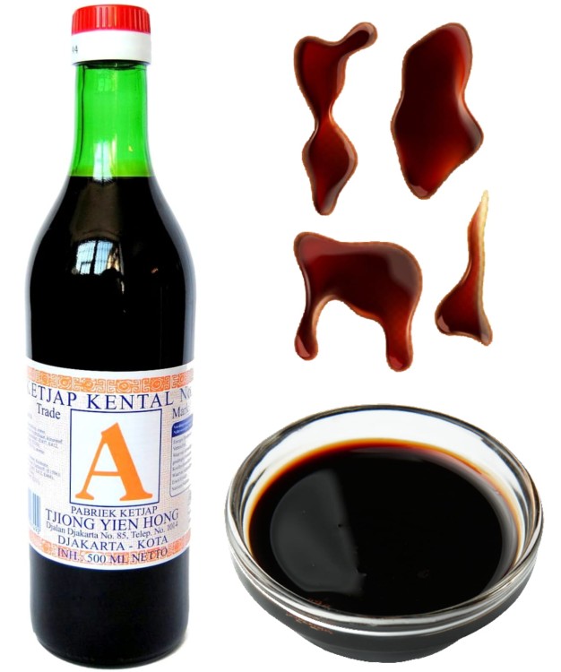 Słodki Indonezyjski Sos Sojowy Ketjap Kental 500ml A-MERK