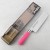 Satake Macaron Pink Nóż Nakiri 17 cm