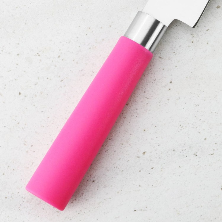 Satake Macaron Pink Nóż Nakiri 17 cm