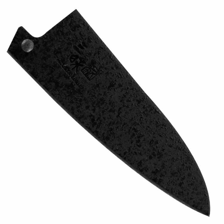 Drewniana Saya Black Ochraniacz Na Nóż Do Obierania 9 cm
