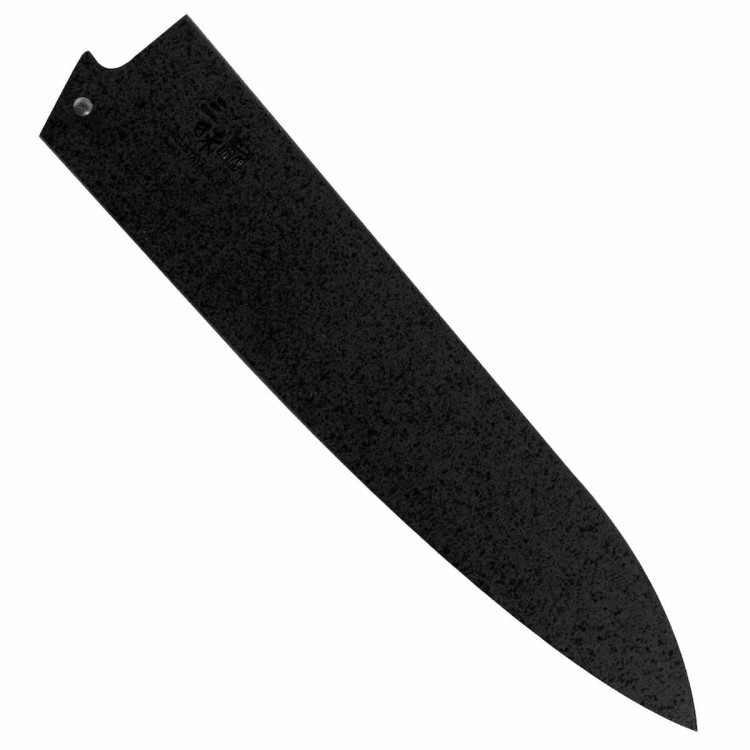 Drewniana Saya Black Ochraniacz Na Nóż Szefa Kuchni 24 cm