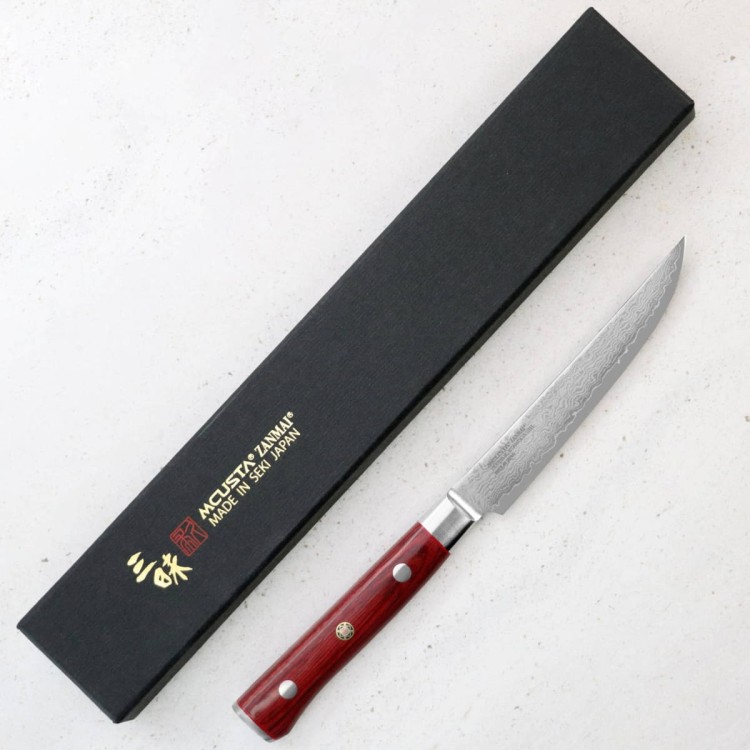 Mcusta Zanmai VG-10 Pro Flame Nóż Do Steków 11,5cm