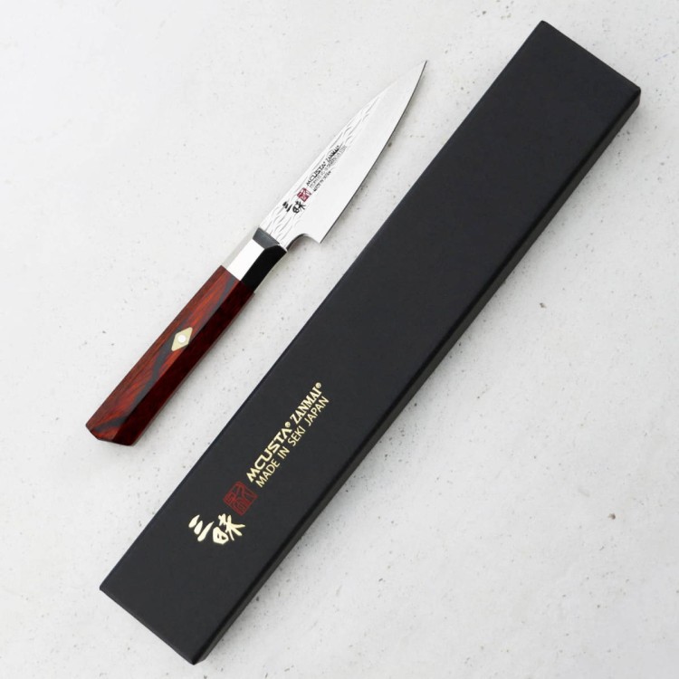 Mcusta Zanmai VG-10 Supreme Ripple Nóż Do Obierania 9cm