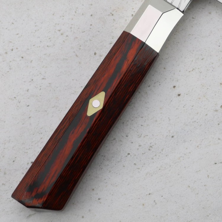 Mcusta Zanmai VG-10 Supreme Ripple Nóż Nakiri 16,5cm
