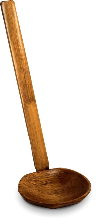 Drewniana Bambusowa Chochelka Do Zupy 18cm EMRO AZIATICA