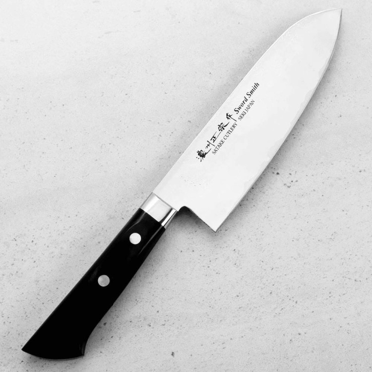 Satake Unique AUS-8 Nóż Santoku 17cm