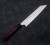 Hideo Kitaoka Shirogami Satin Nóż Kiritsuke 21cm