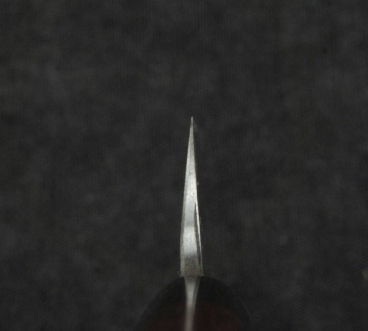 Hideo Kitaoka Shirogami Satin Nóż Kiritsuke 21cm