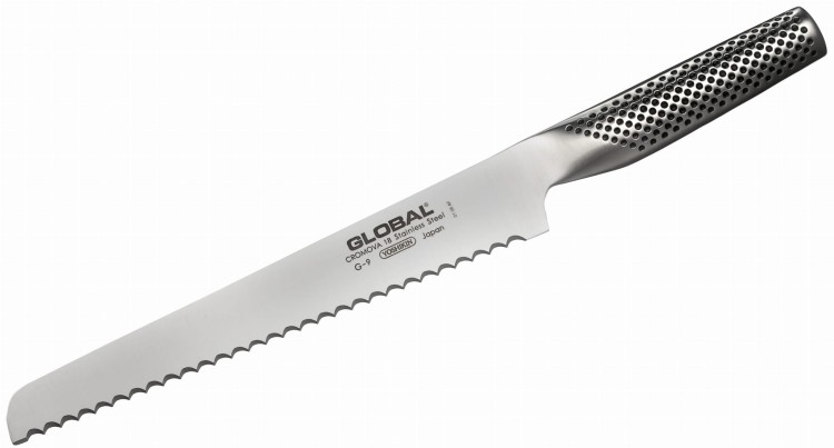 Global Japoński Zestaw Listwa Magnetyczna Gładka 51cm z 5 Nożami G-90/51-SET5