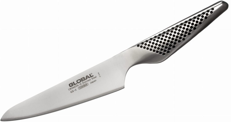 Global Japoński Zestaw Listwa Magnetyczna Gładka 51cm z 5 Nożami G-90/51-SET5