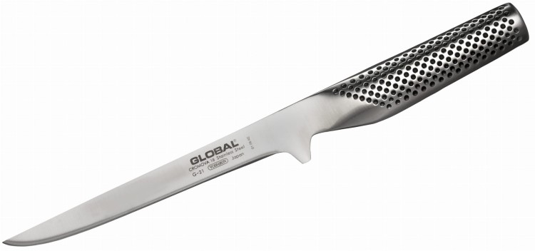 Global Japoński Zestaw Listwa Magnetyczna Gładka 51cm z 5 Nożami G-90/51-SET5