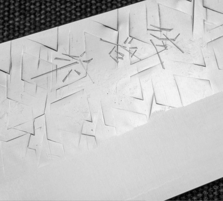 Takeshi Saji SRS-13 Róg Jeleni Nóż Santoku 18cm