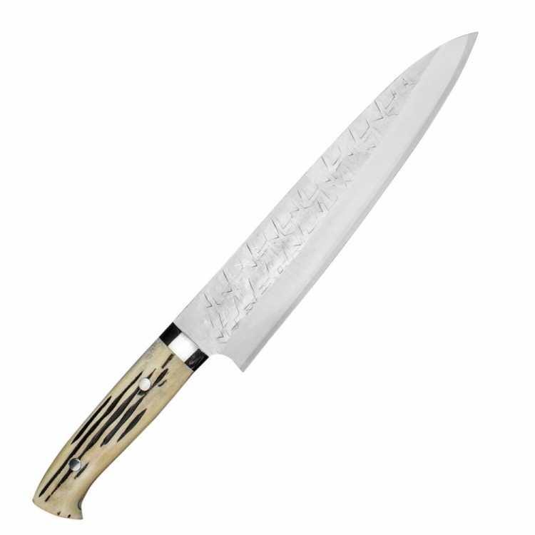 Takeshi Saji SRS-13 Róg Jeleni Nóż Szefa Kuchni 24cm