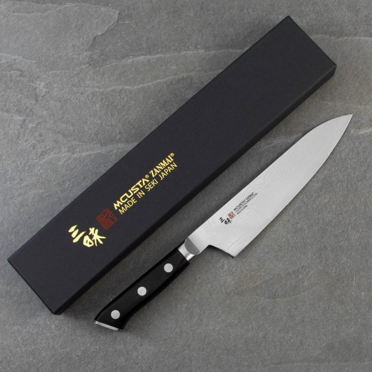 Mcusta Zanmai Classic Damascus VG-10 Pakka Nóż Szefa Kuchni 18cm