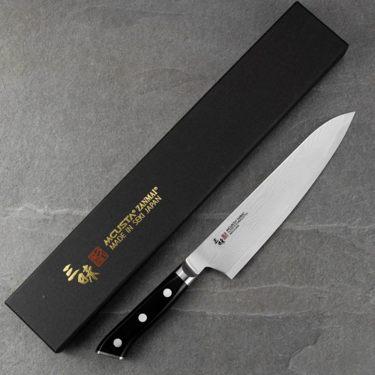 Mcusta Zanmai Classic Damascus VG-10 Pakka Nóż Szefa Kuchni 21cm
