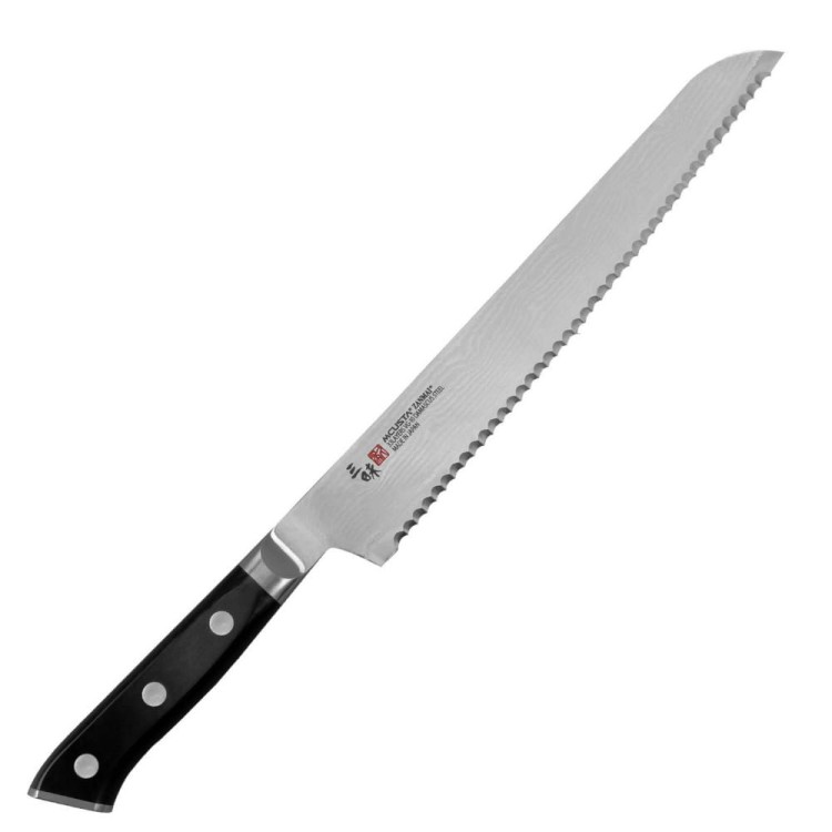Mcusta Zanmai Classic Damascus VG-10 Pakka Nóż Do Pieczywa 23cm