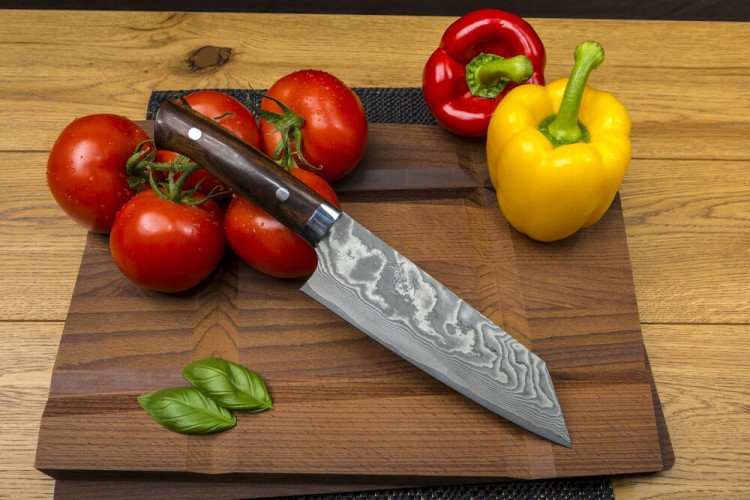 Takeshi Saji IW Ręcznie Kuty Nóż Bunka 17cm VG-10
