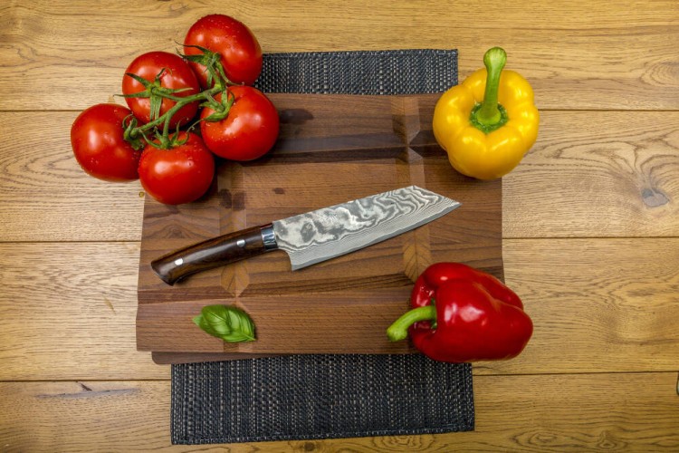 Takeshi Saji IW Ręcznie Kuty Nóż Bunka 17cm VG-10