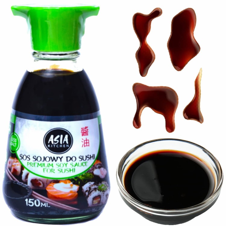 Sos Sojowy Japoński Dyspenser Light 150ml ASIA KITCHEN