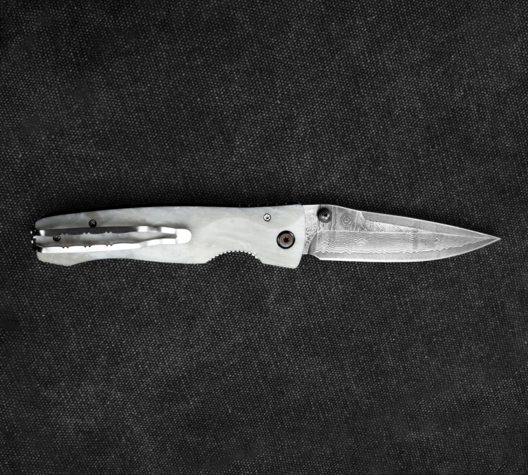 Mcusta Elite Corian Nóż Damascus