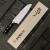 Takeshi Saji Blue Steel Nóż Santoku Ręcznie Kuty 18 cm