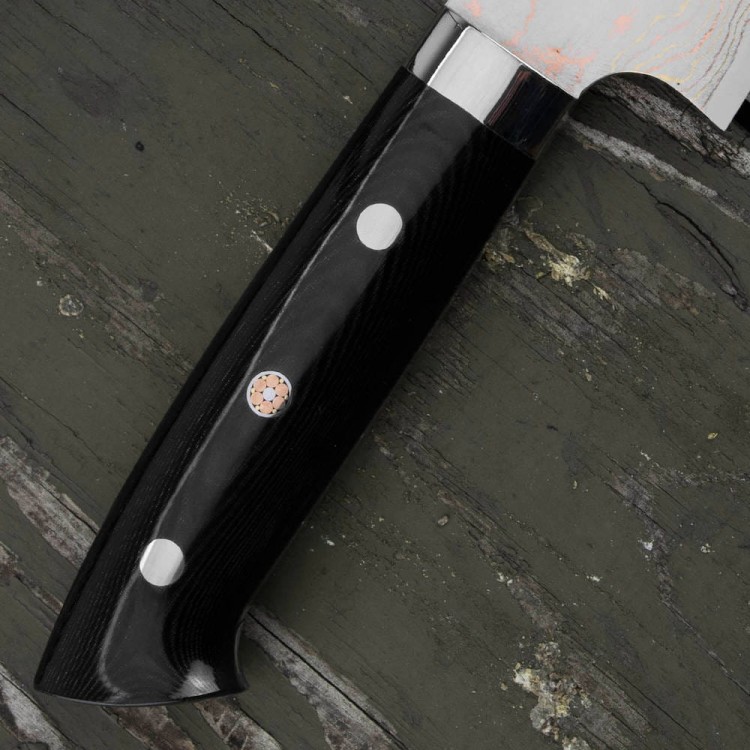 Takeshi Saji Blue Steel Nóż Szefa Kuchni Ręcznie Kuty 21 cm