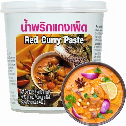 Pasta Curry Czerwona 400g LOBO