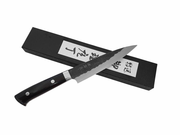 Takeshi Saji Super Aogami Ręcznie Kuty Nóż Uniwersalny 15 cm