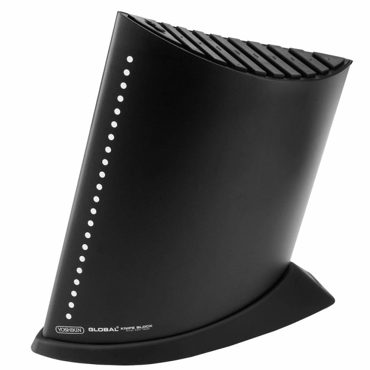 Blok Na 9 Noży w Kształcie Żaglowca – Czarny - Global