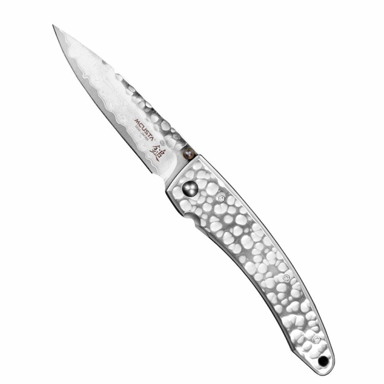 Mcusta Forge Młotkowany Nóż Damascus