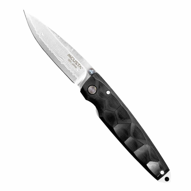 Mcusta Shinra Emotion 2 BK Pakka Nóż Damascus