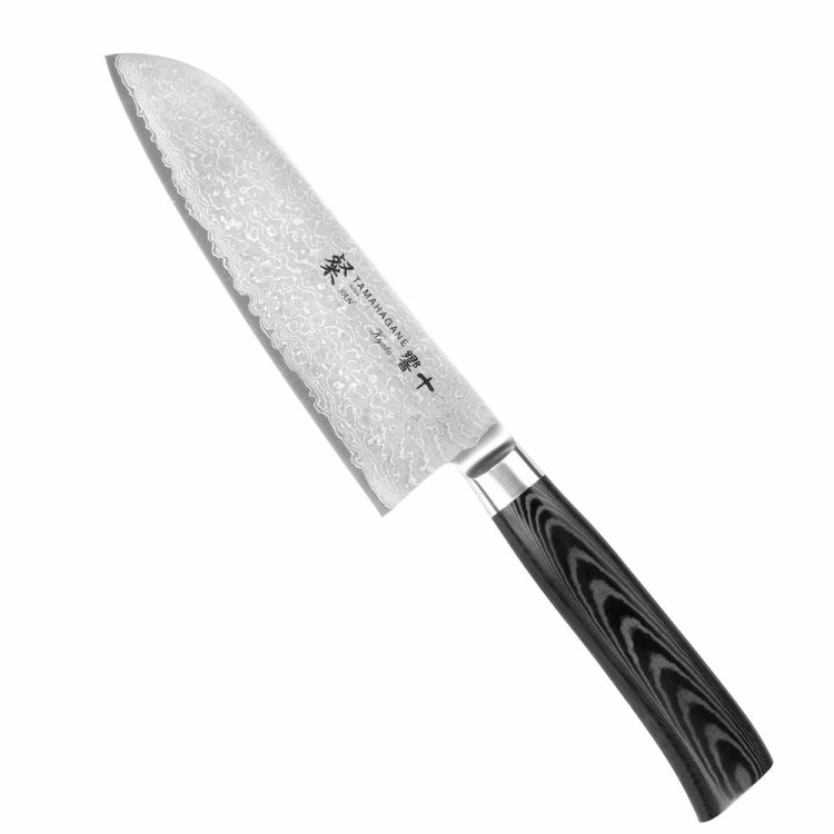 Tamahagane Kyoto Nóż Santoku 17,5cm