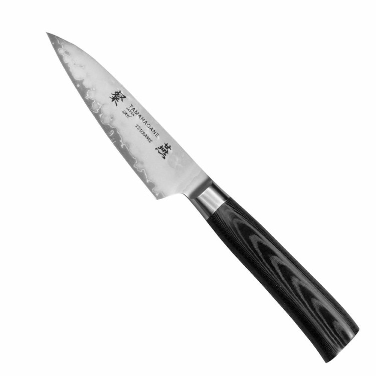 Tamahagane Tsubame Black Nóż Do Obierania 9cm