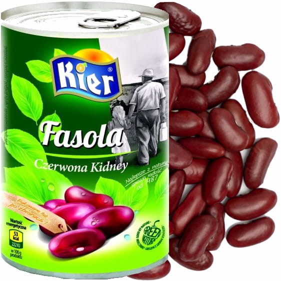 Czerwona Fasola Fasolka Kidney Włoska 400g KIER