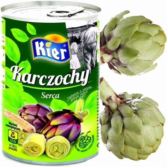 Karczochy Serca z Hiszpanii 390g KIER
