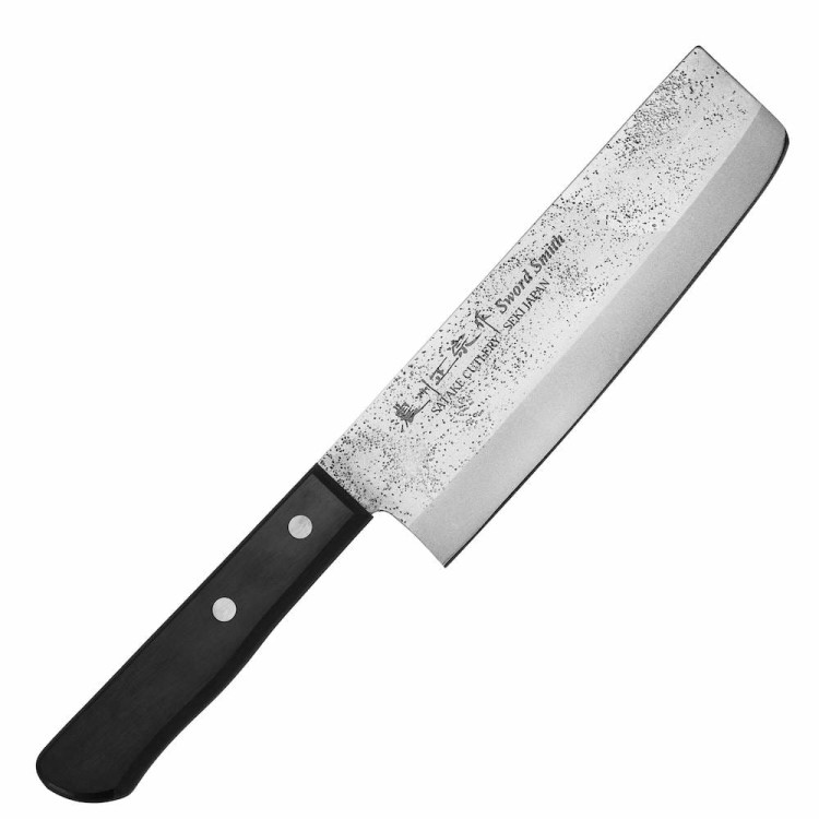 Satake Nashiji Black Pakka Nóż Nakiri 16cm